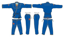 Load image into Gallery viewer, Killer Bee Gi Surfer BJJ GI Blue