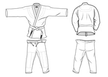 Load image into Gallery viewer, Step 2 of 2: Killer Bee Gi Custom BJJ Made To Order Gi - Killer Bee Gi