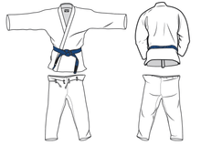Load image into Gallery viewer, BJJ Gi With Fully Custom Dimensional Options - Killer Bee Gi