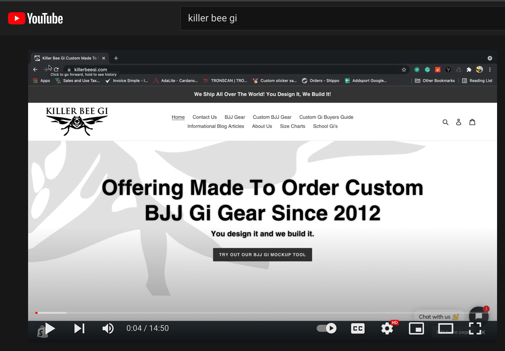 How To Build Your Own Killer Bee Gi Custom BJJ Gi Video