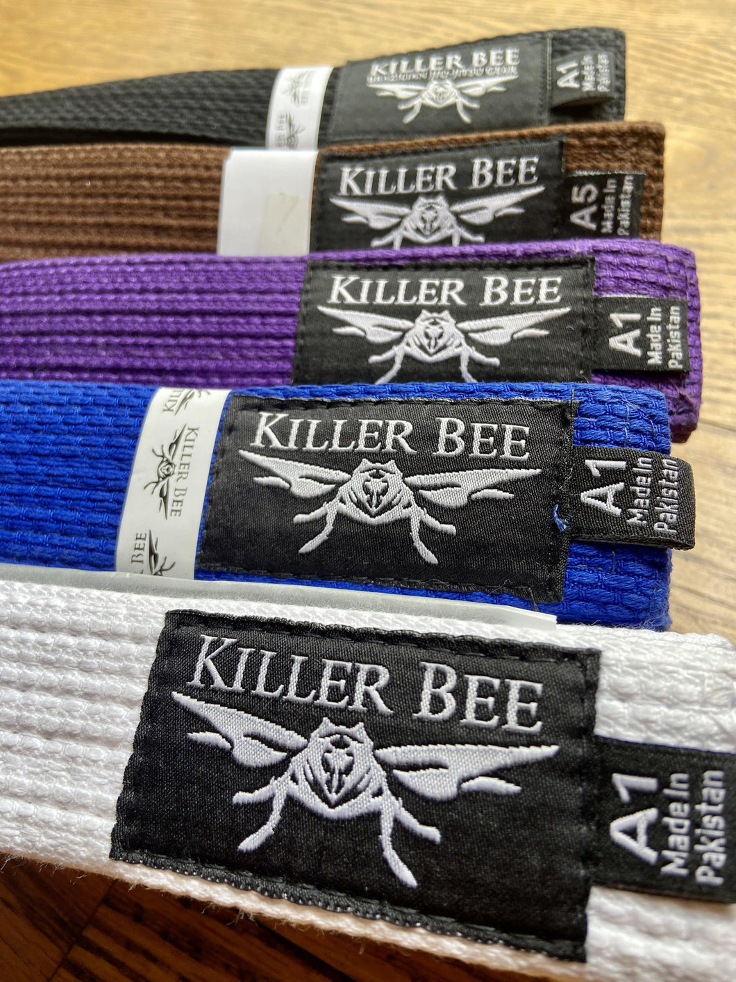 Killer Bee Gi Hybrid Weave BJJ Belt - Killer Bee Gi