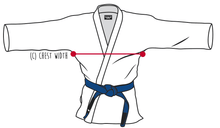 Load image into Gallery viewer, BJJ Gi Jacket With Fully Custom Dimensional Options - Killer Bee Gi
